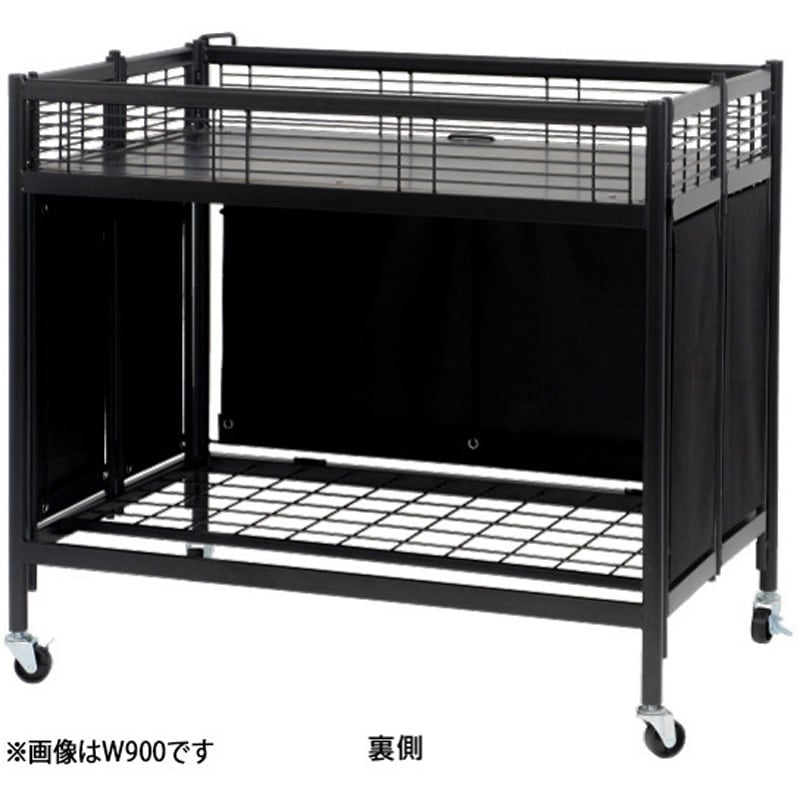 jk01ワゴン什器⭐折りたたみ式(中折れタイプ)120cmワイドタイ