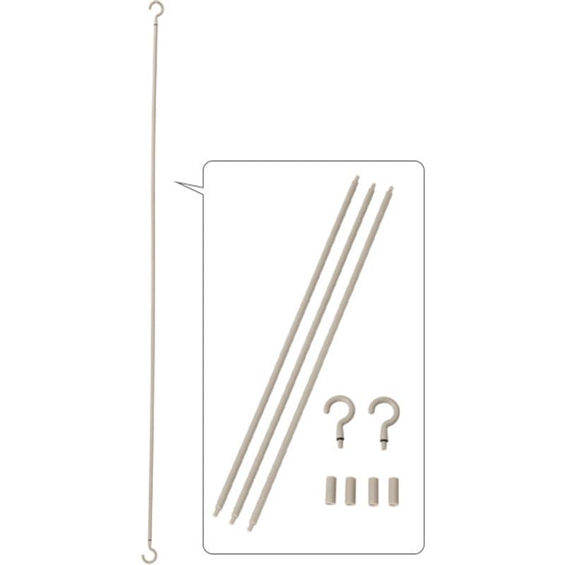 62590-02 つぎつぎS字フック 友屋 プラスチック 荷重3kg 【通販