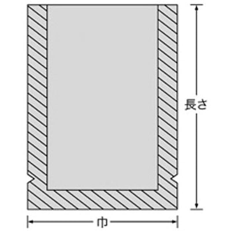ナイロンポリ 新Lタイプ 1パック(100枚) 福助工業 【通販モノタロウ】