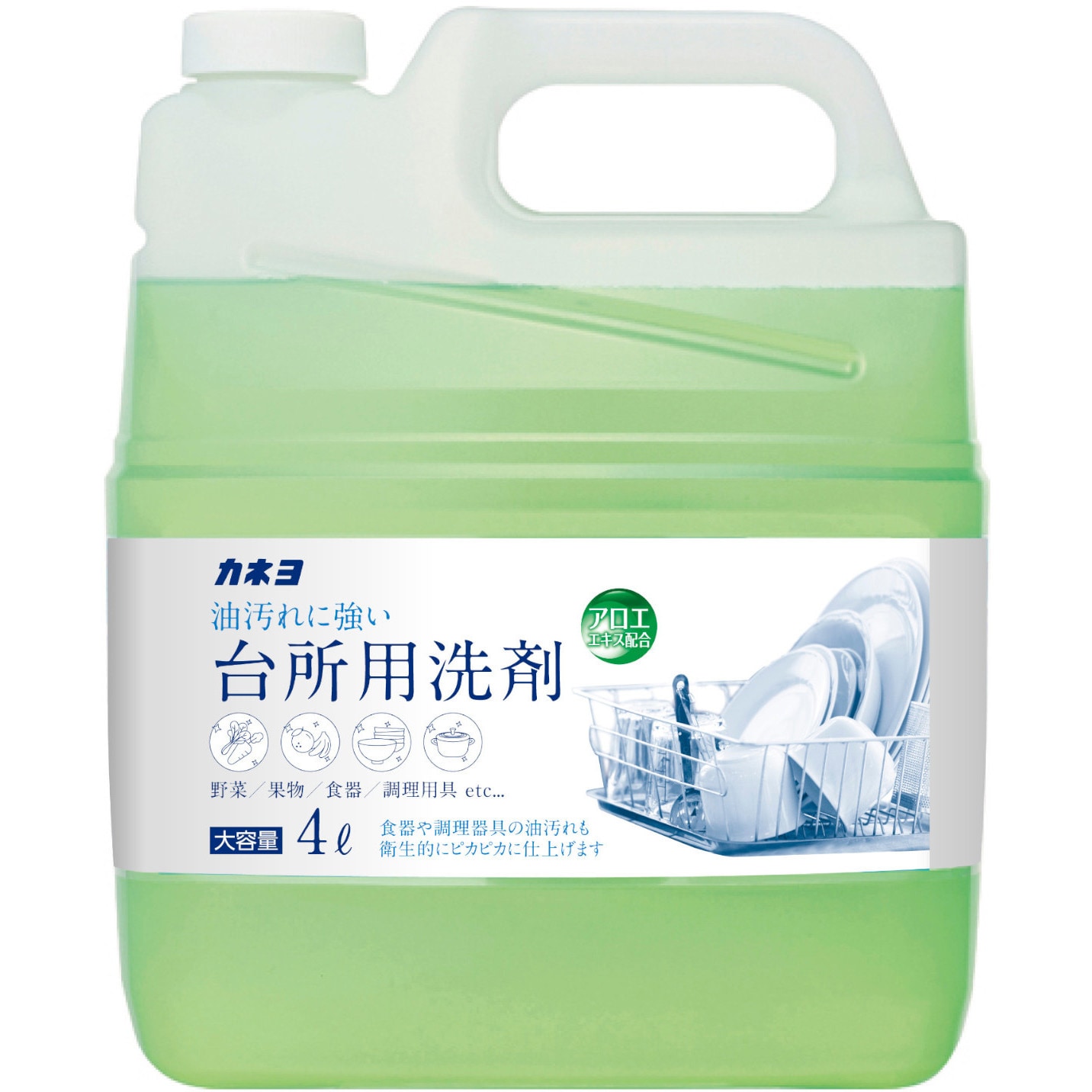 台所用洗剤 1個(4L) カネヨ石鹸 【通販サイトMonotaRO】