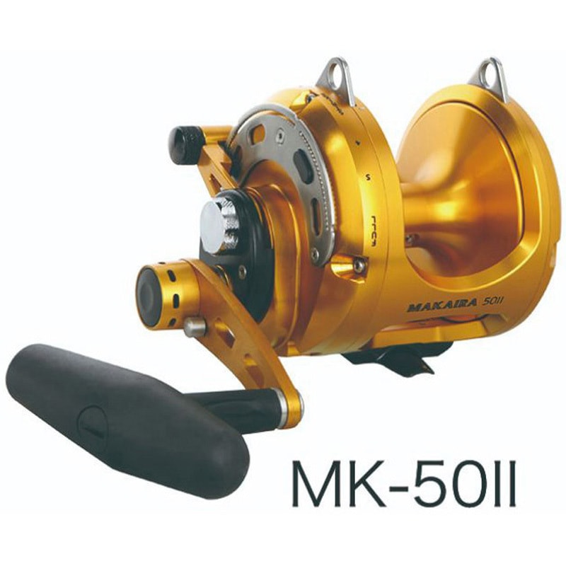 マカイラ50 okuma MAKAIRA 50 リール MK-50II MAKAIRA(マカイラ) OKUMA 自重1741g 適合27/39(最大ドラグカ