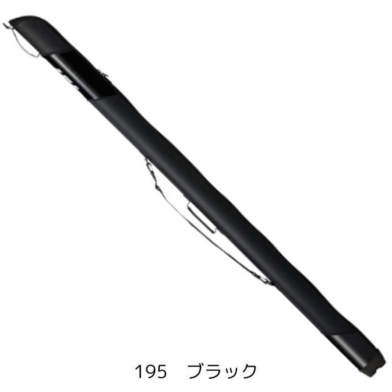 #195 ライトロッドケース (D) DAIWA(ダイワ) 材質PVC ストレートタイプ ブラック色 12,464円
