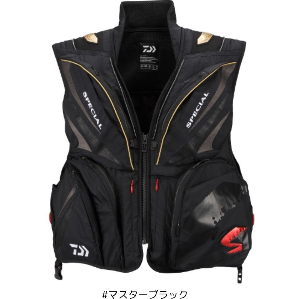 Daiwa／スペシャル／ベスト／DV-1124F／Lサイズ Amazon | [ダイワ] 鮎ベスト DV－1124F ブラック L | ダイワ