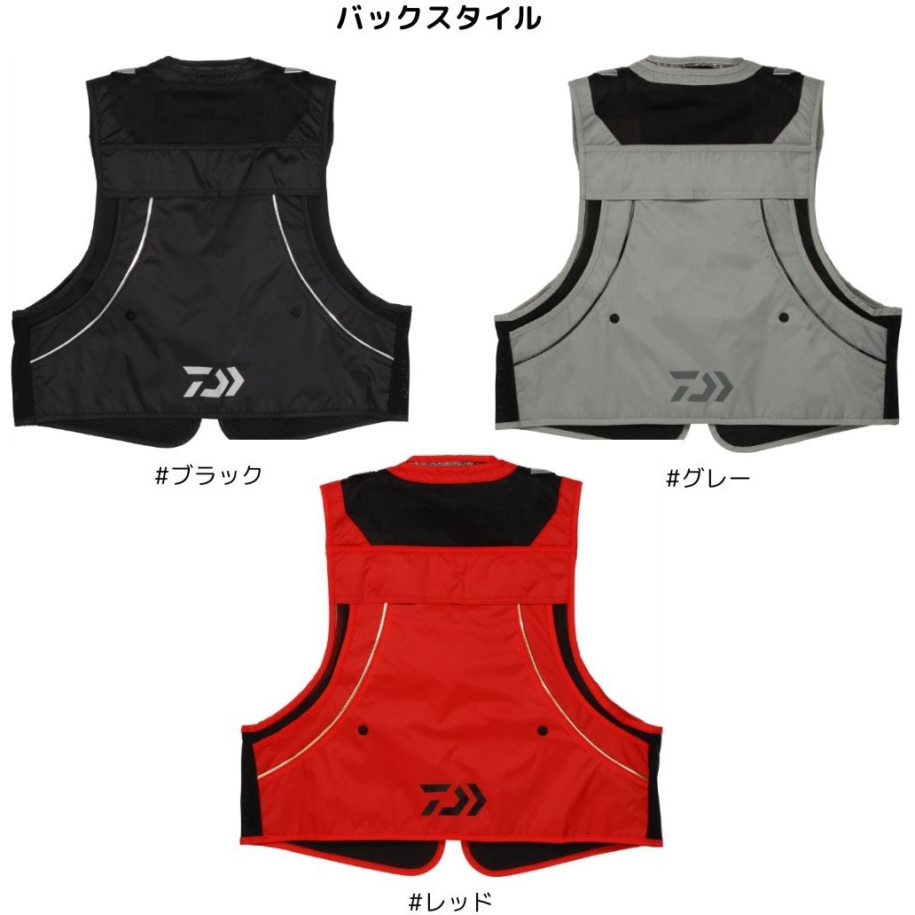 Lサイズ DV-3025 ショートフィッシングベスト DAIWA(ダイワ)[船舶用品