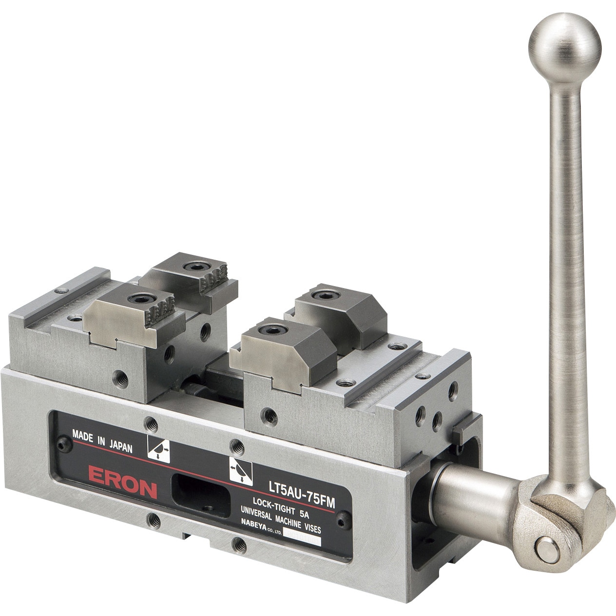 LT5AU75F-V1 ロックタイト5軸マシンバイス 1台 ナベヤ 【通販モノタロウ】