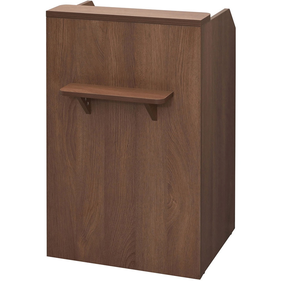 RFTRC-60DM テンポ レジカウンター W600 アール・エフ・ヤマカワ ウォルナット色 高さ1000mm奥行618mm  RFTRC-60DM