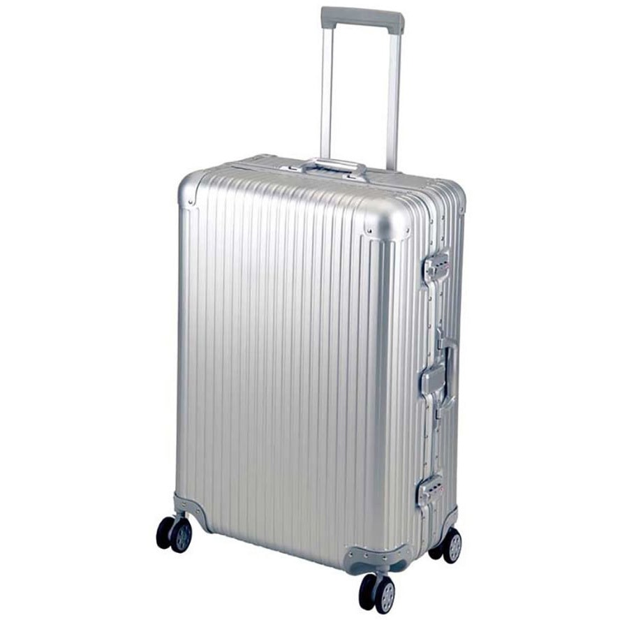 UV-61 ロード アルミスーツケース(TSAロック付) L シルバー 1個 CAPTAIN STAG 【通販モノタロウ】