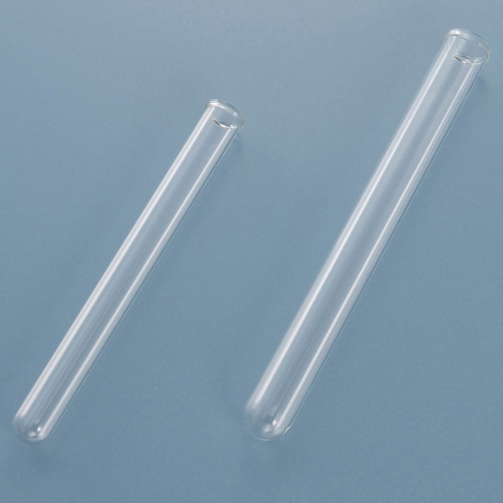 A-18(50本) 試験管 マルエム[理化学・容器] リム付  1組(50本)