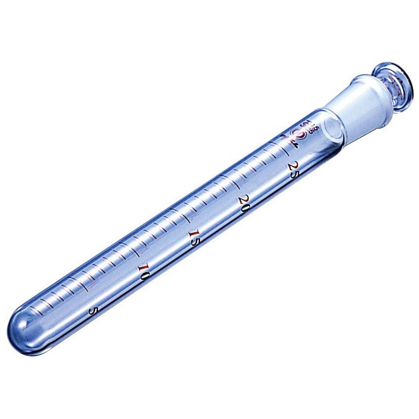 S-25(25mL 10本) 共栓試験管 マルエム[理化学・容器] 25mL  1組(10本)