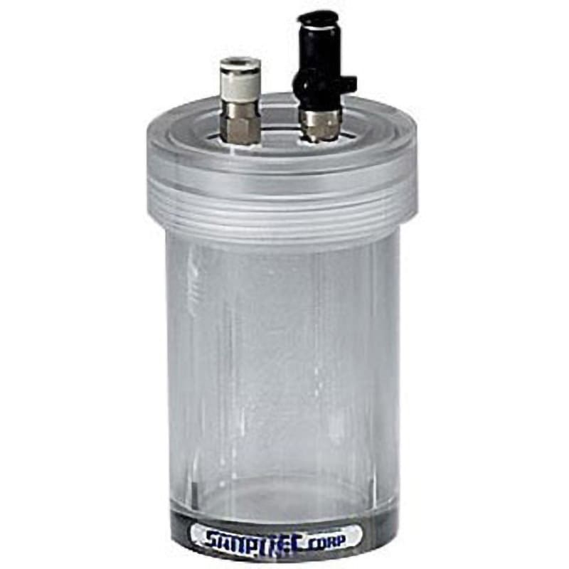 丸型150mL 小型真空容器 1個(1個) サンプラテック 【通販モノタロウ】