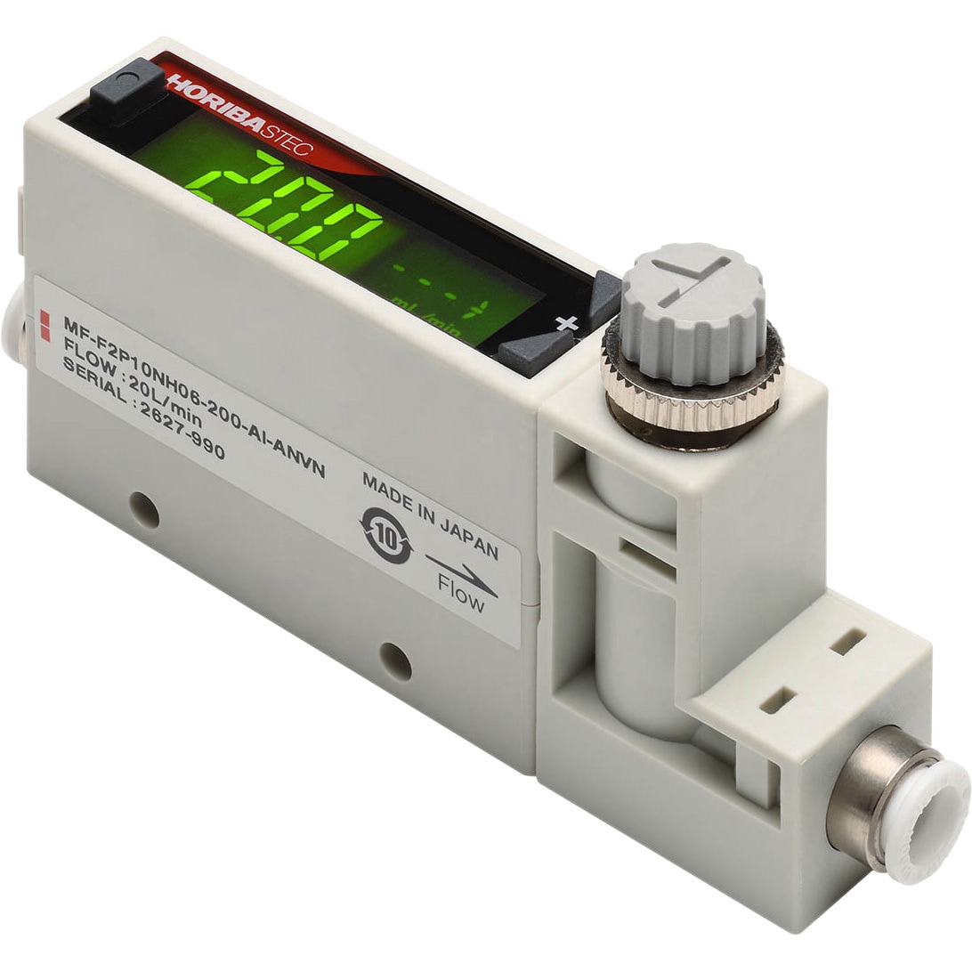 P10N-H06-500-AI-AN-A 小型マスフローメータ 堀場エステック 最大流量50L/min 流量レンジ1.5～50.0L/min  1個(1個) P10N-H06-500-AI-AN-A