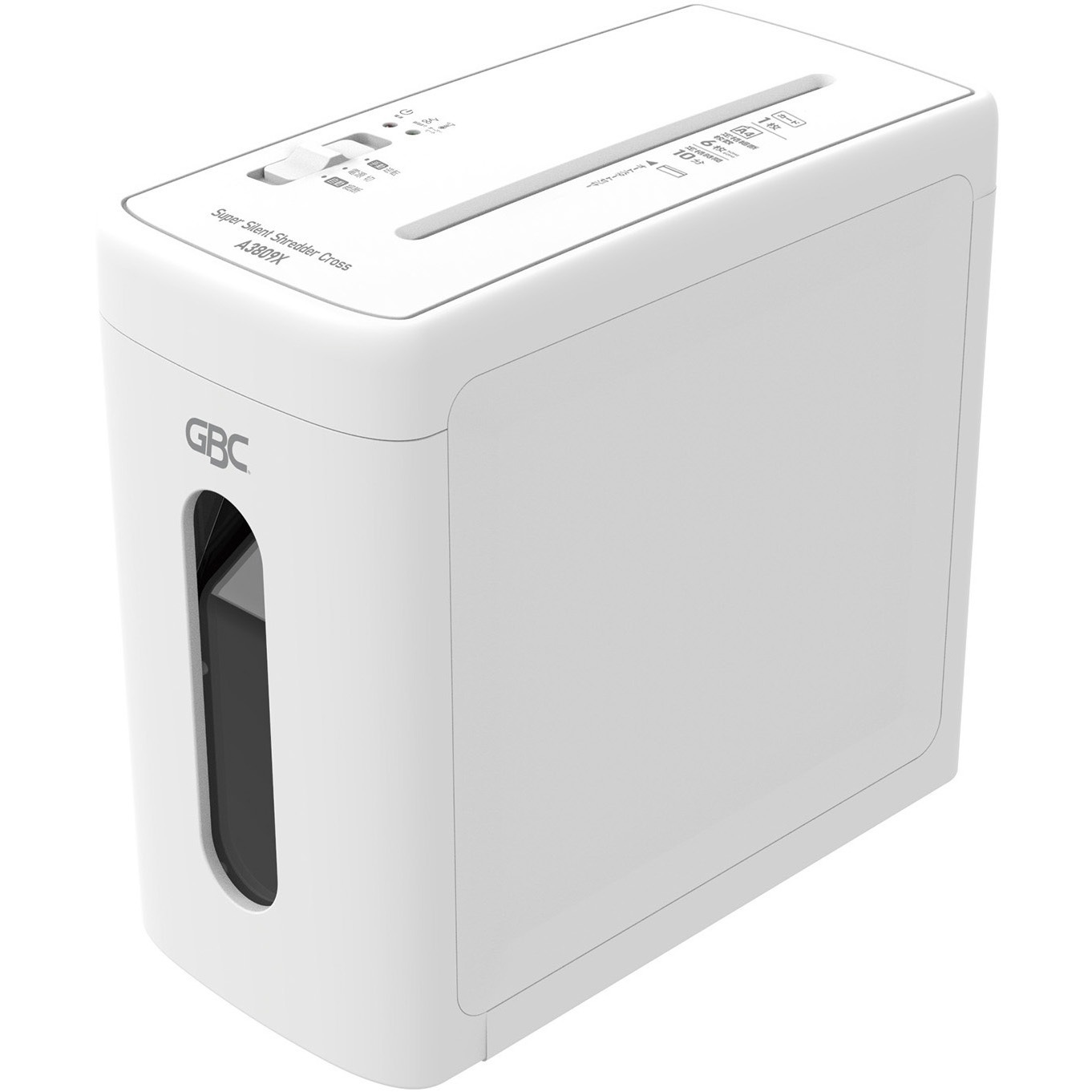 GSHA3809X-WS スーパーサイレントシュレッダA3809X 1台 アコ・ブランズ・ジャパン(GBC) 【通販モノタロウ】