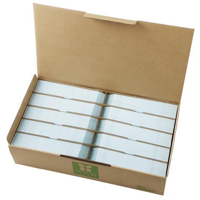2261 カラー上質封筒 長3 壽堂紙製品 ミズ色  1箱(1000枚)