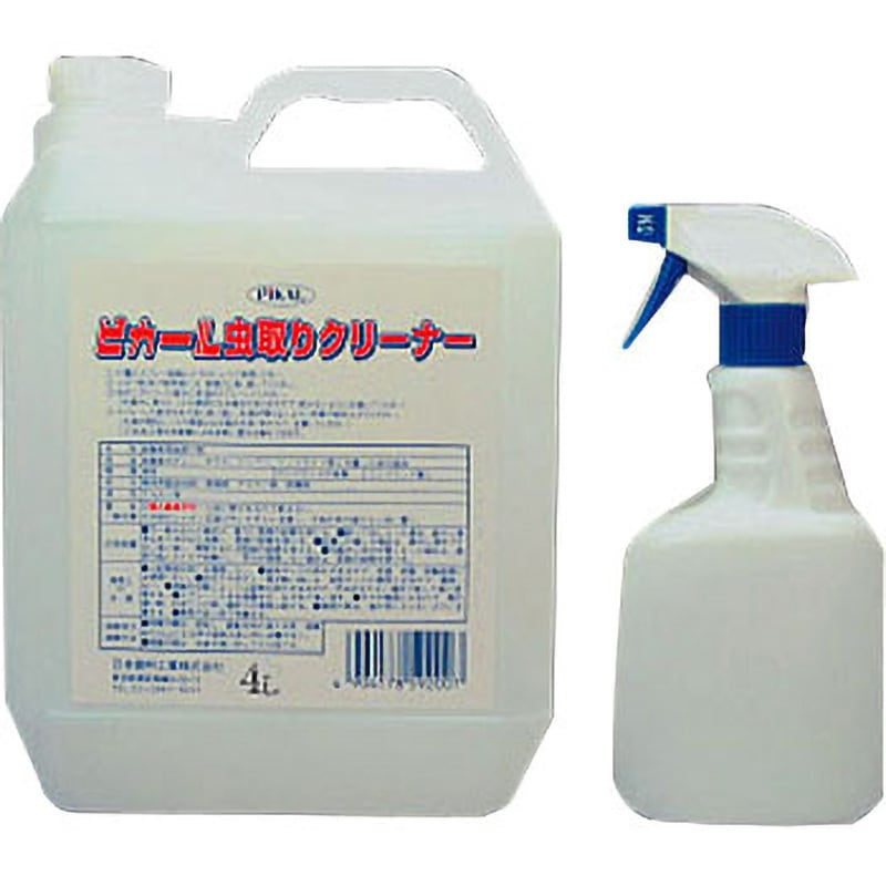 59200 虫取りクリーナー 日本磨料工業 寸法265×190×108mm 1本(4L) 5,218円