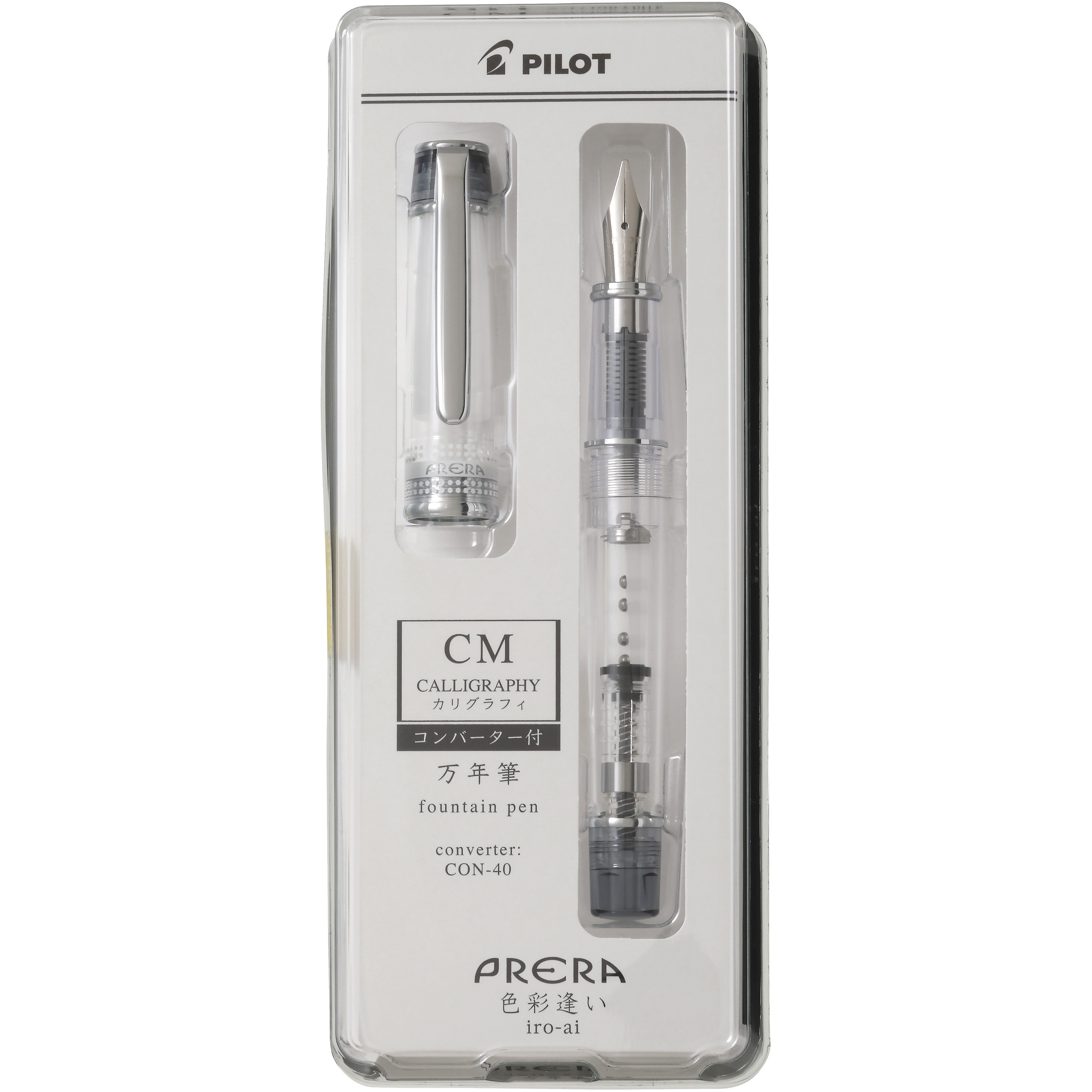 P-FPR-1-TB-CM 万年筆 プレラ 色彩逢い(いろあい) パイロット 透明
