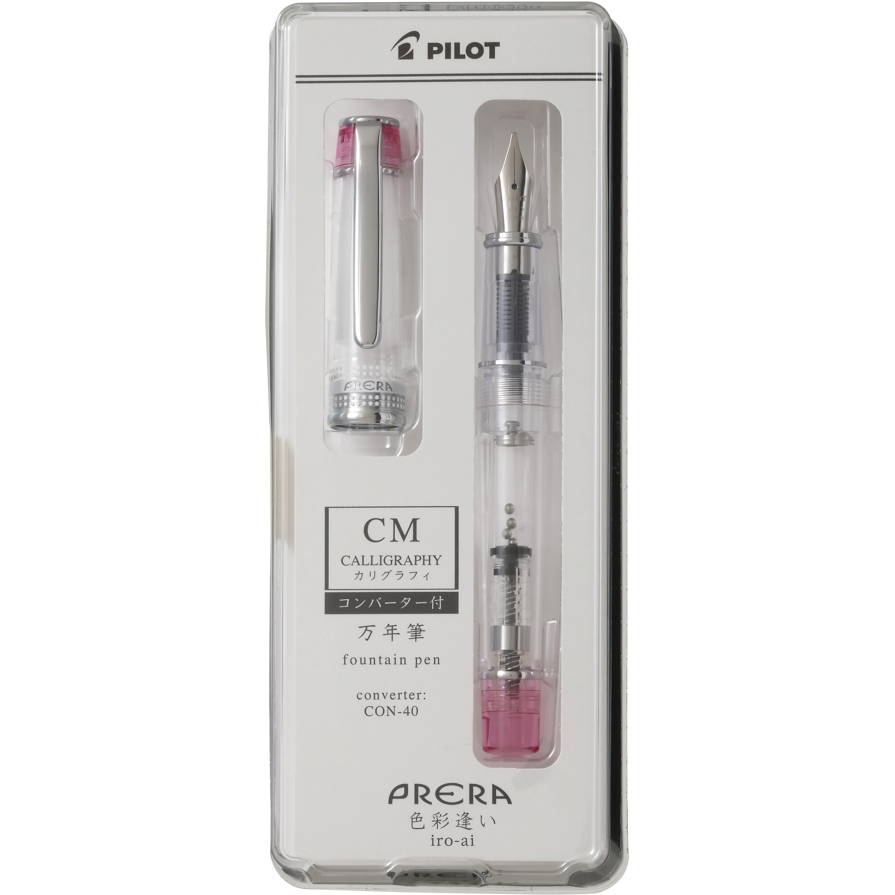 P-FPR-1-TP-CM 万年筆 プレラ 色彩逢い(いろあい) パイロット 透明