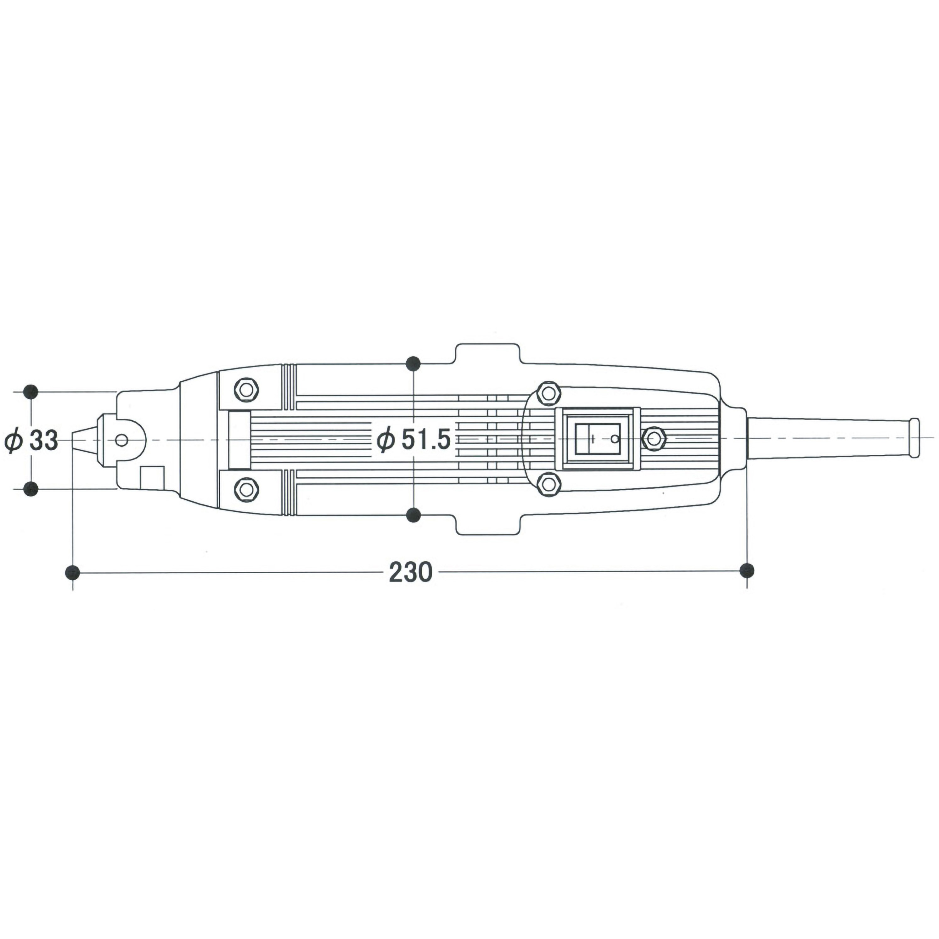 L-JK 精密ハンドグラインダーL-JK 1台 リューター(日本精密機械工作