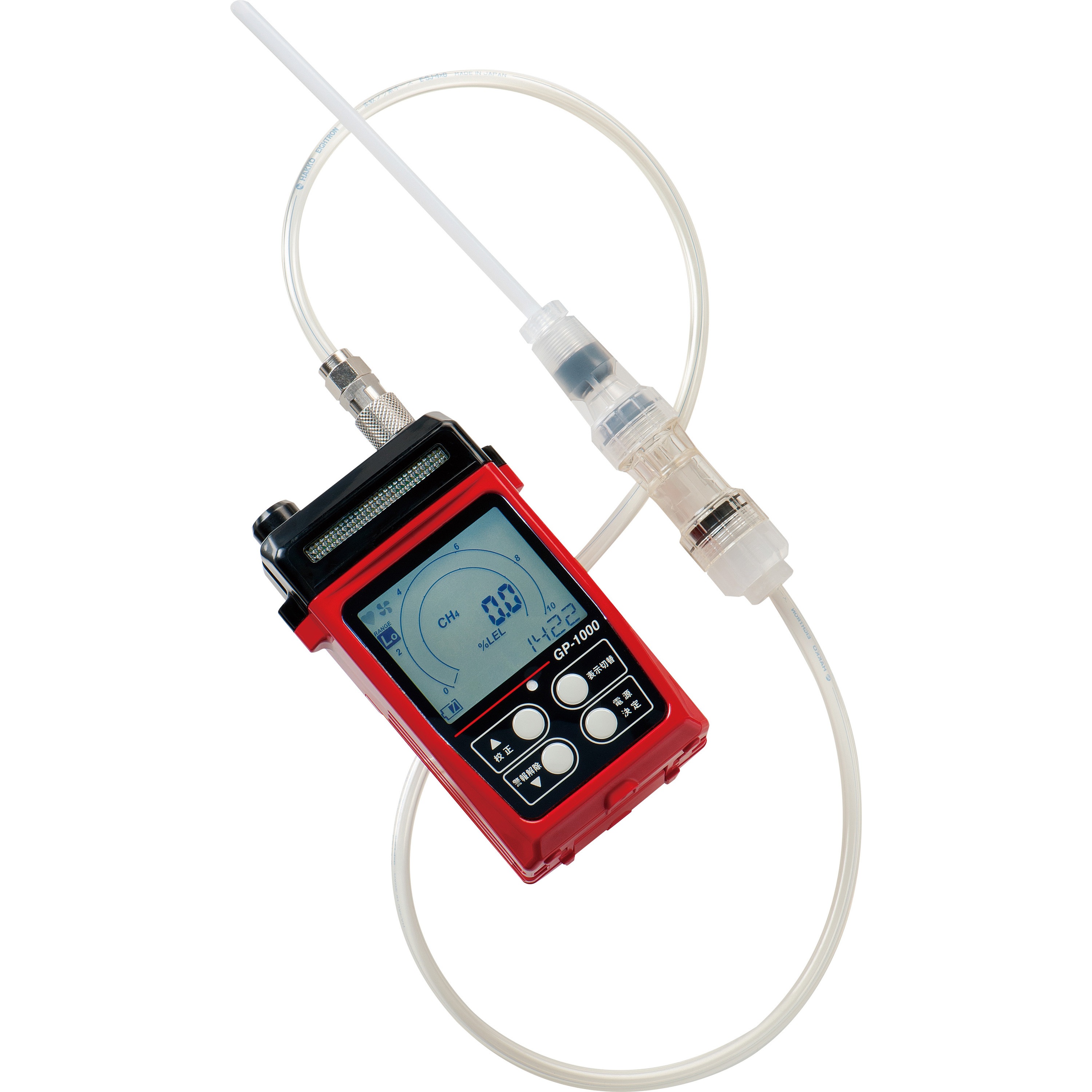 GP-1000(M) トレーサビリティ証明書付 携帯型可燃性ガス検知器(爆発下限管理用)GP-1000 理研計器 メタン