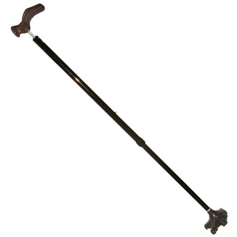 C005 ケアリングステッキ 左手用 ケアリング 木目色   C005