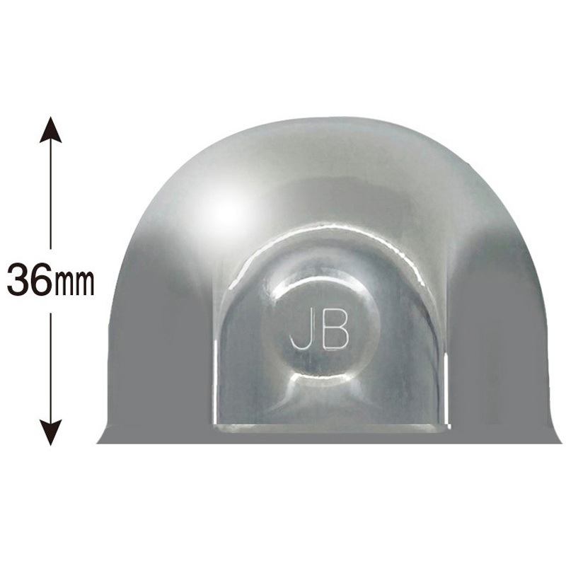 SNC-21 ステンレス ナットキャップ JIS41mm×H36mm 1パック(6個) JB