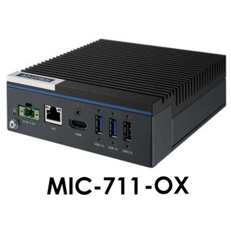 MIC-711-OX3A2 Jetson Orin NX 搭載 産業用エッジAI BOX/AI画像処理