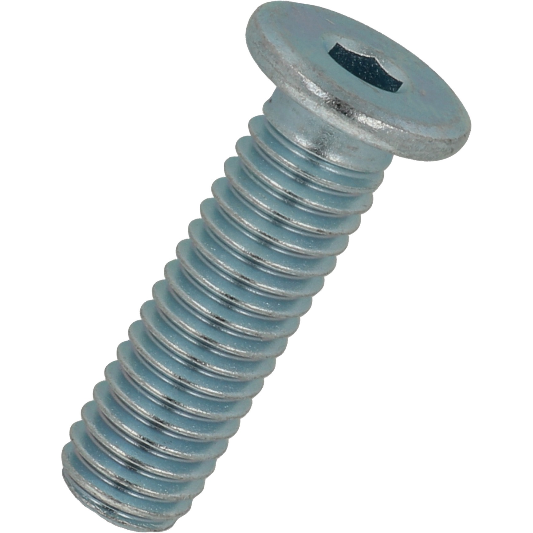 極低頭ＣＡＰ　 5 X 20　鉄　三価ブラック 鉄⁄三価ブラック [超極低頭] 六角穴付き スリムヘッド小ねじ