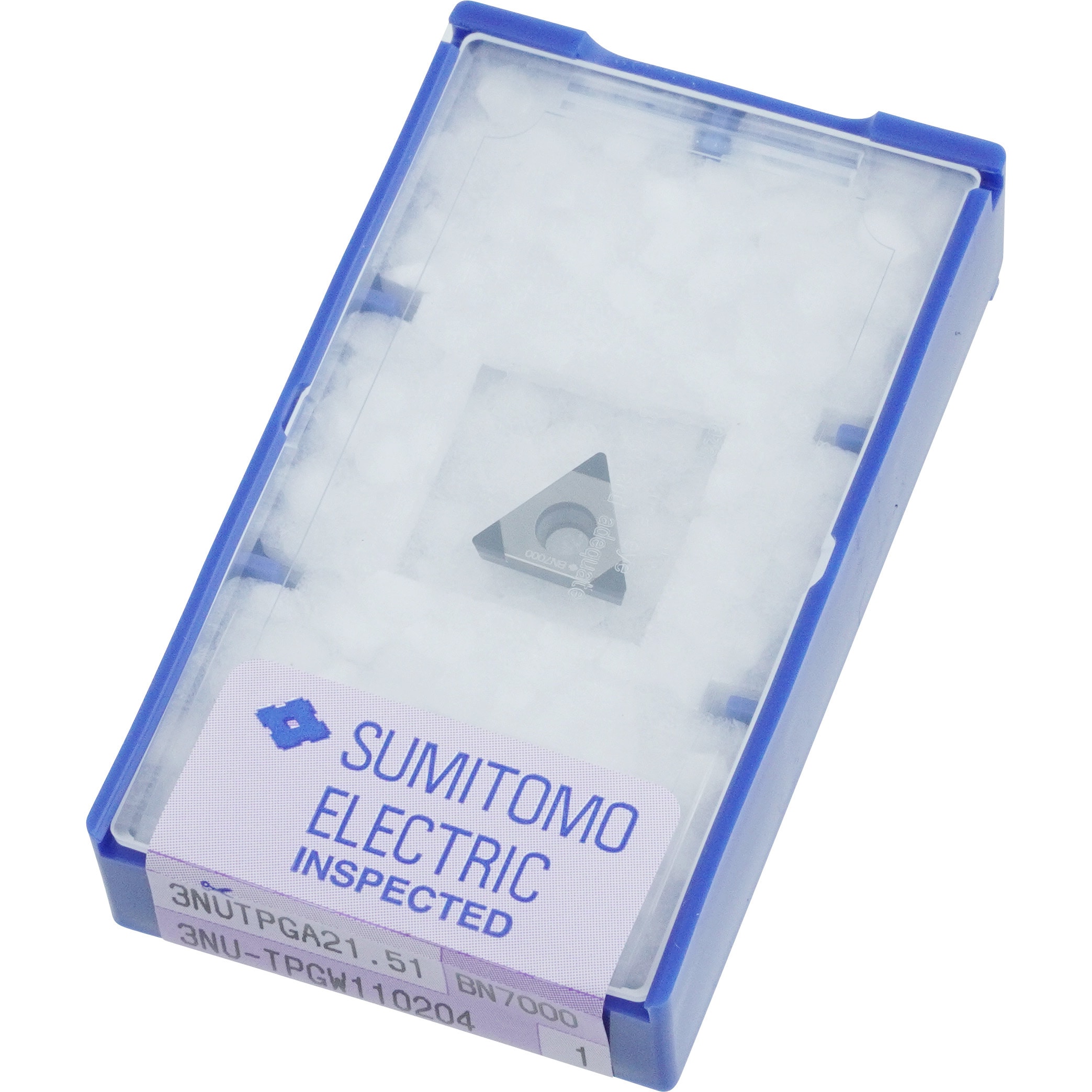 3NUTPGW110204BN7000 チップ TPGW 住友電工ハードメタル チップブレーカ無し 正三角形  1個