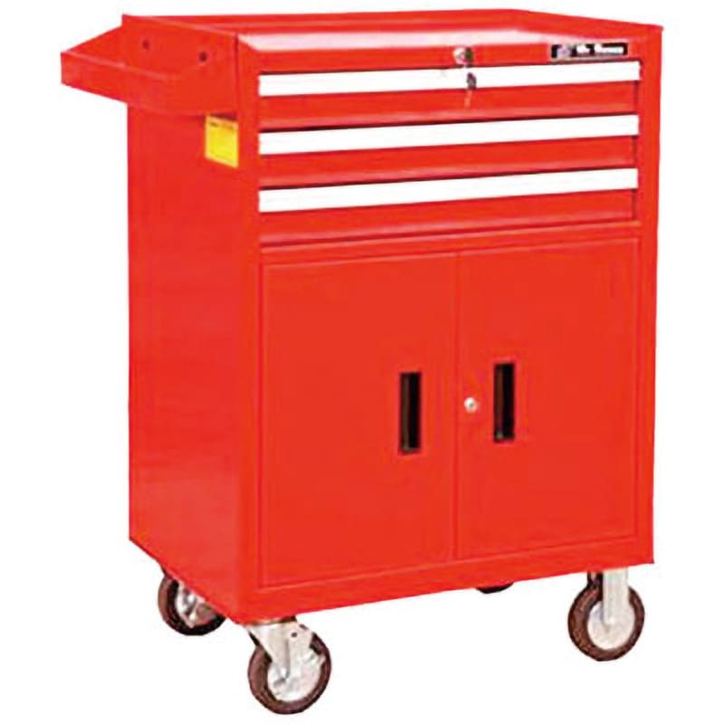 W26-3KXL Mr.Baxes 3段引出しロールワゴン E-MAKE 4インチキャスター 47,988円