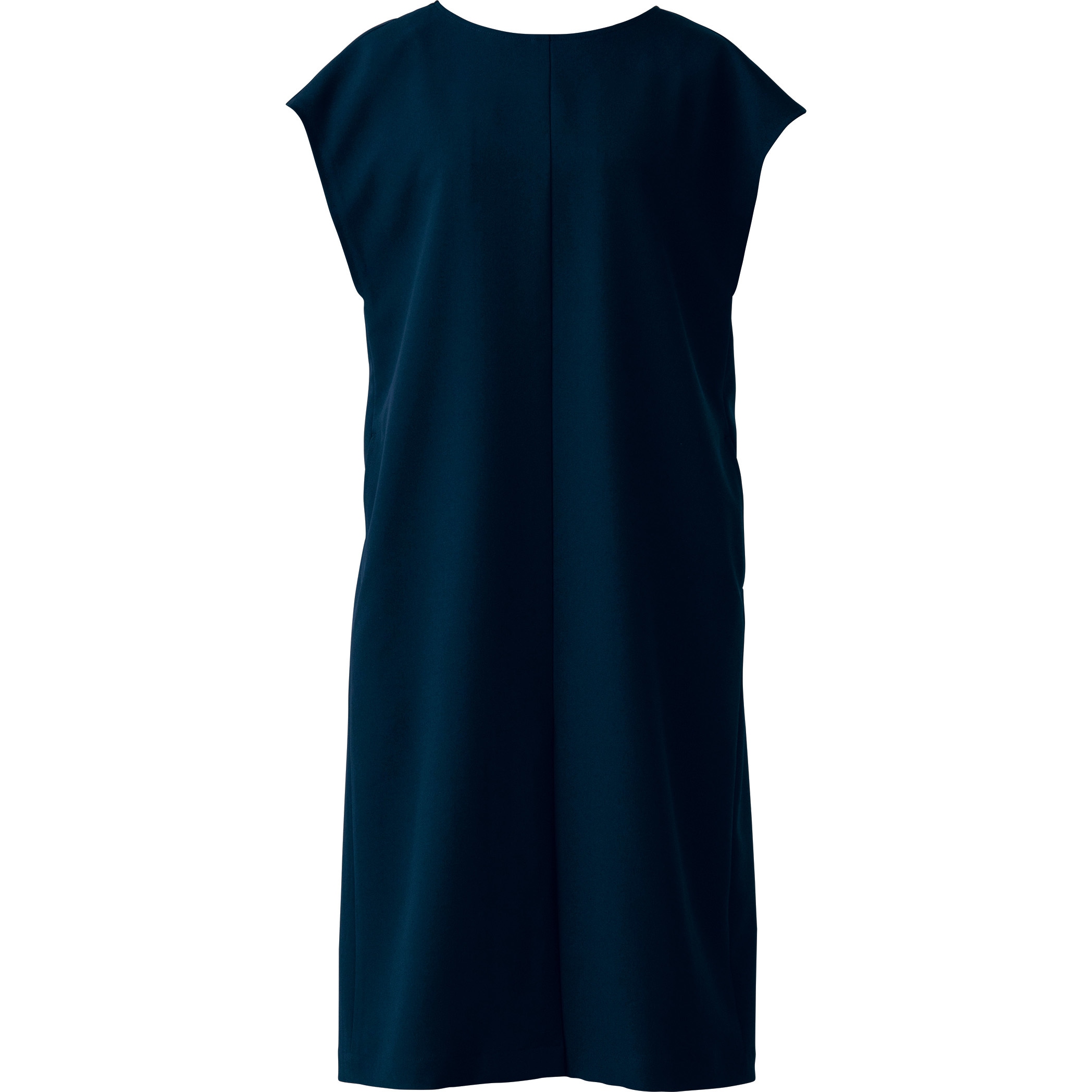 CS2349-1 エプロンドレス CS2349 セブンユニフォーム ネイビー色 サイズL