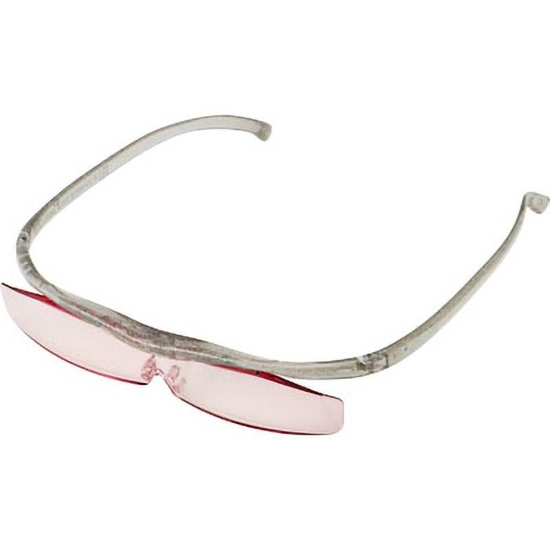 【送料無料】ハズキルーペ　クール　ホワイト　カラーレンズ　1.32倍　量販店見本品♪　舘ひろしモデル。 ハズキルーペクリアレンズ クール 1.32倍 チタンカラーの通販