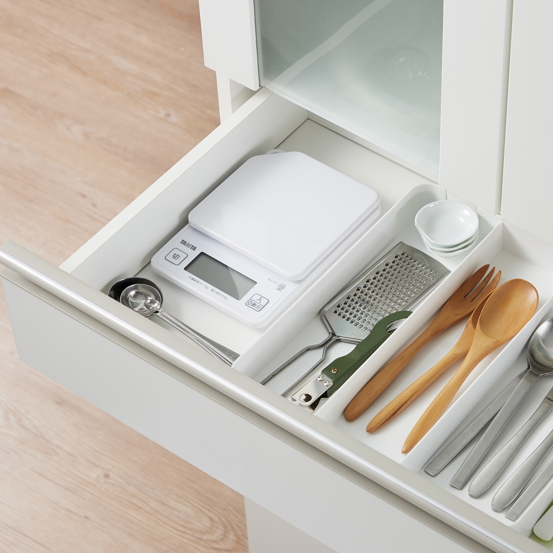 KJ114-WH デジタルクッキングスケール KJ114 タニタ ココナッツ