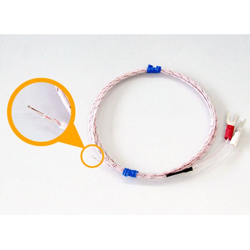 TCKG022 【ガラス被覆】先端溶接熱電対 1本 坂口電熱 【通販