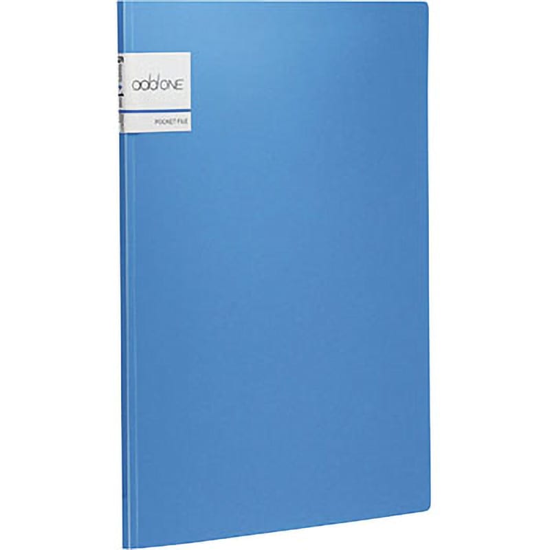 AD-2645-10 アドワン ポケットファイル セキセイ ブルー色 サイズA4 AD