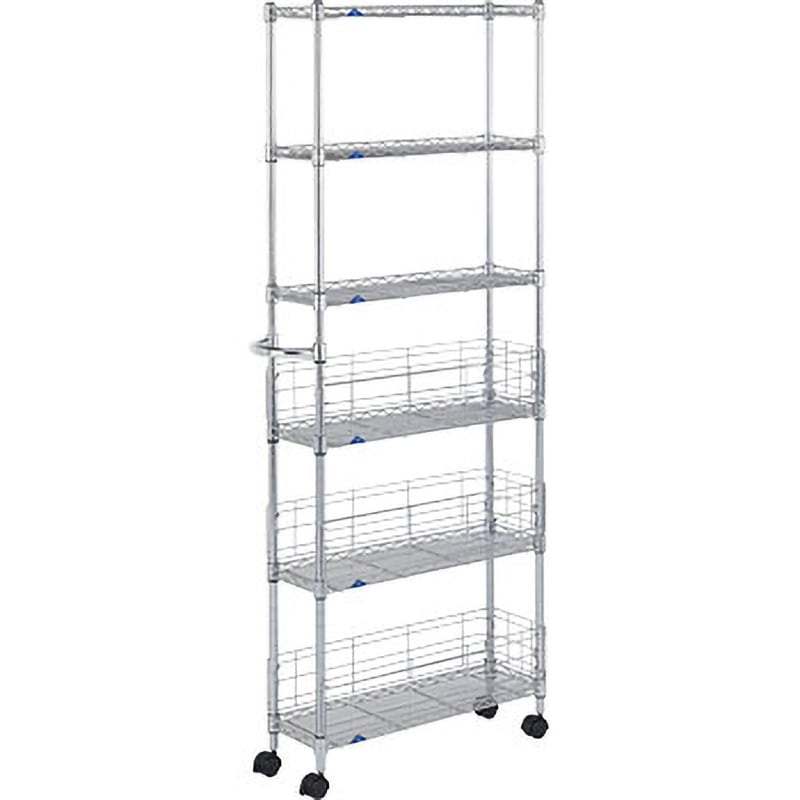 MD2015-6W ワゴン Luminous(ルミナス) 6段 高さ1550mm間口195mm奥行