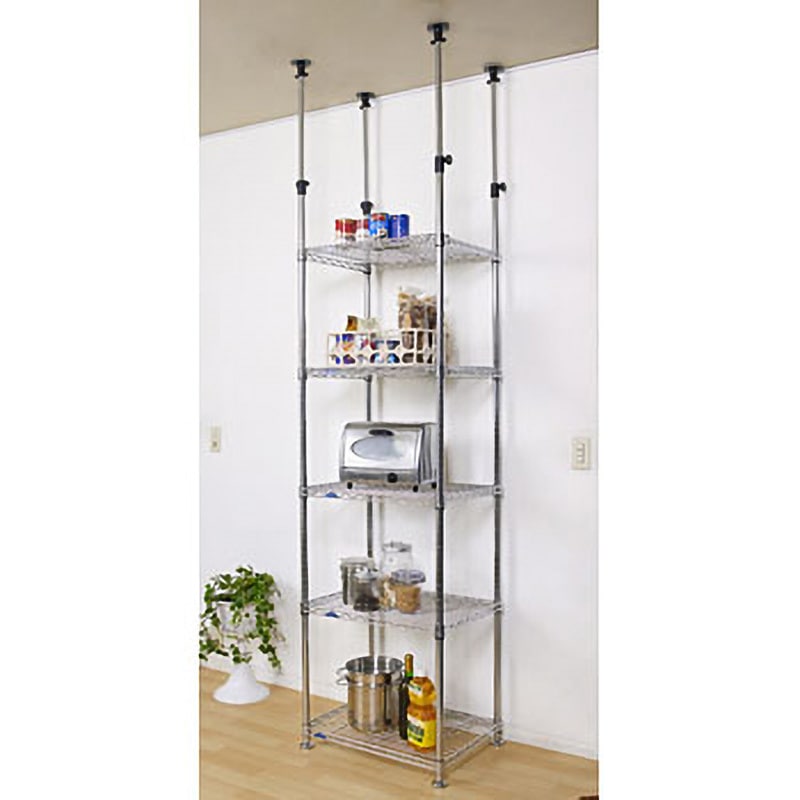 MMH60-5T スリムテンションラック Luminous(ルミナス) スチール 奥行