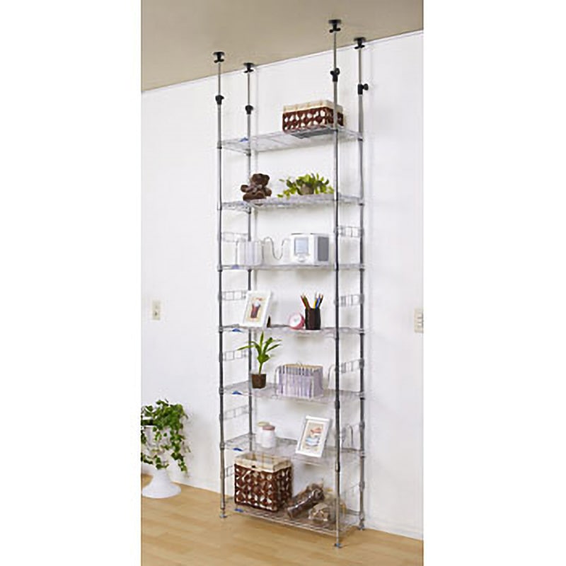 新品未使用　ルミナスフィール　テンションラック10段60W　仙台　宮城 フィールテンションラック Luminous(ルミナス) スチールラック本体