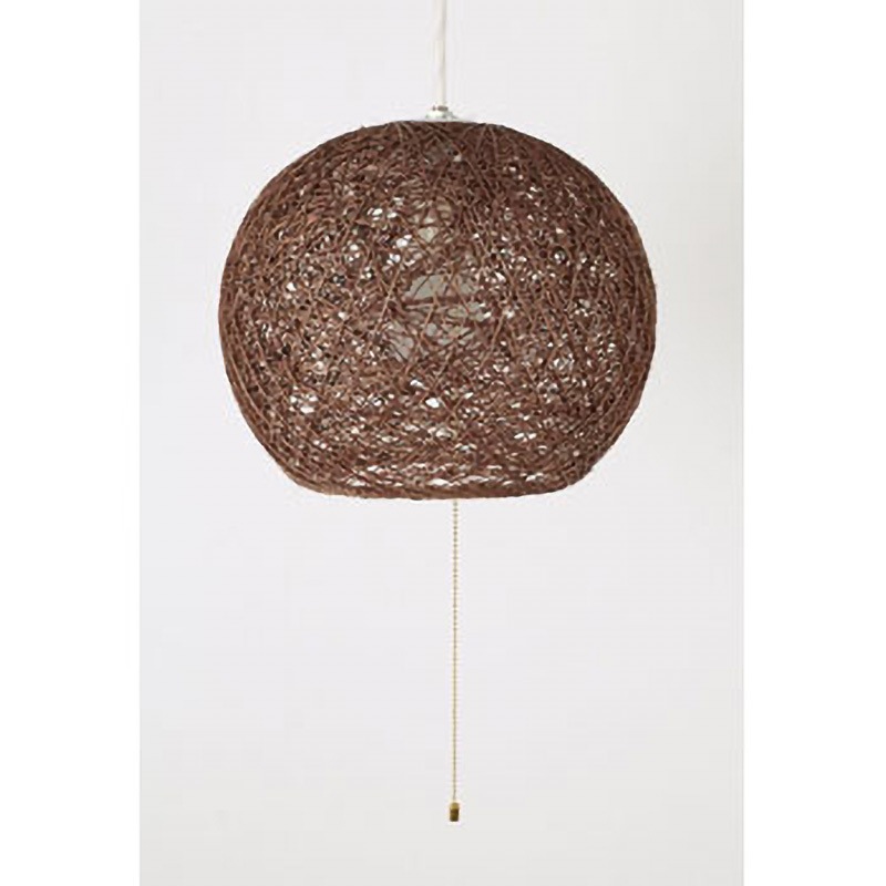 アバカ ペンダントライト 1灯 GEM-893P キシマ アバカ ペンダントライト Brown 1灯 GEM-893P