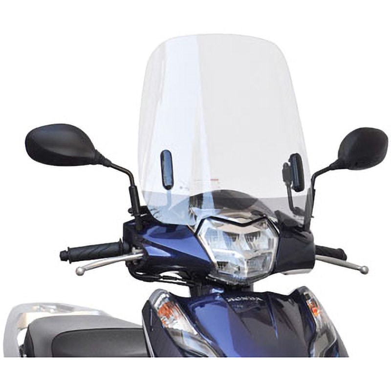 LE-23 ウインドシールド af(旭風防) 主な適合車種HONDA リード125(2BJ-JF45) 樹脂 クリアー色 9,346円