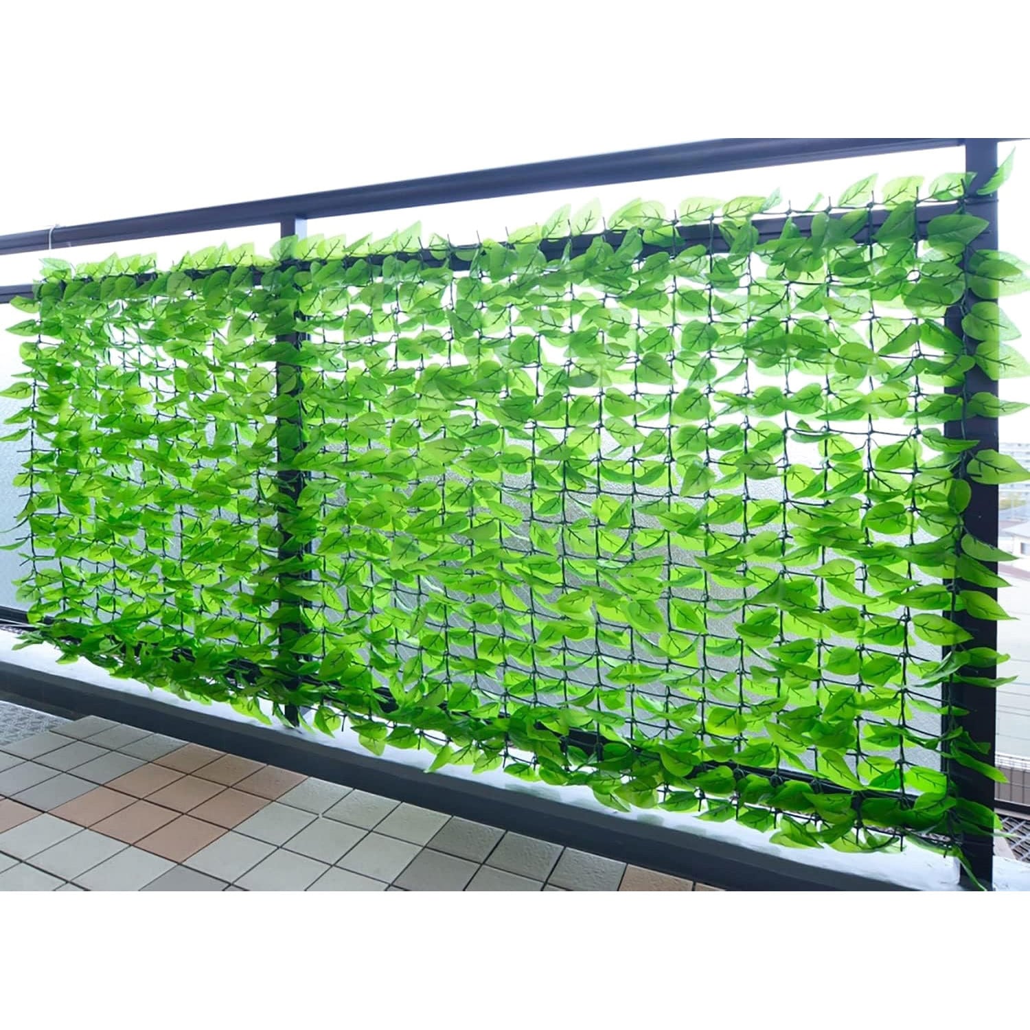 LLH-12C(LG) リーフラティス 約100×200cm 1セット YAMAZEN(山善