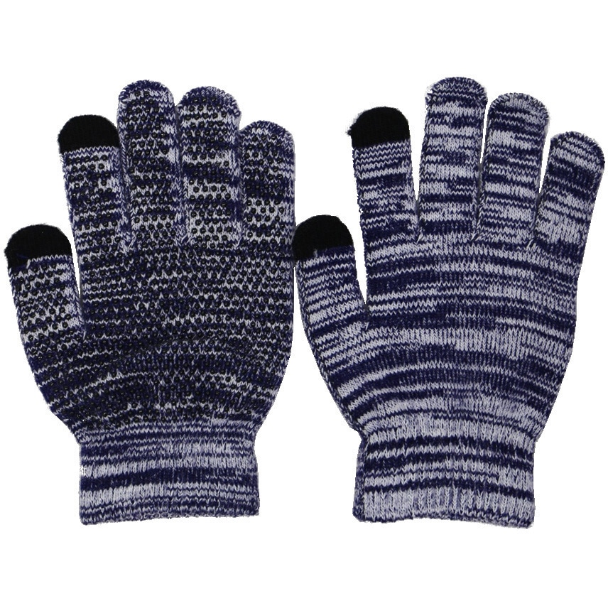 Z-67 のびのび手袋タッチパネル コーコス信岡 伸縮性 イエローモク色