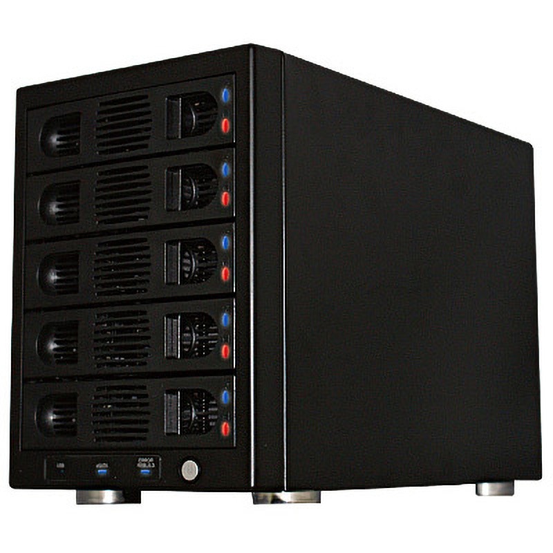 RAID TOWER 5 外付けHDDケース MAL355EU3R SATA3.5&2.5インチHDD両対応5台RAID外付けケース『RAID
