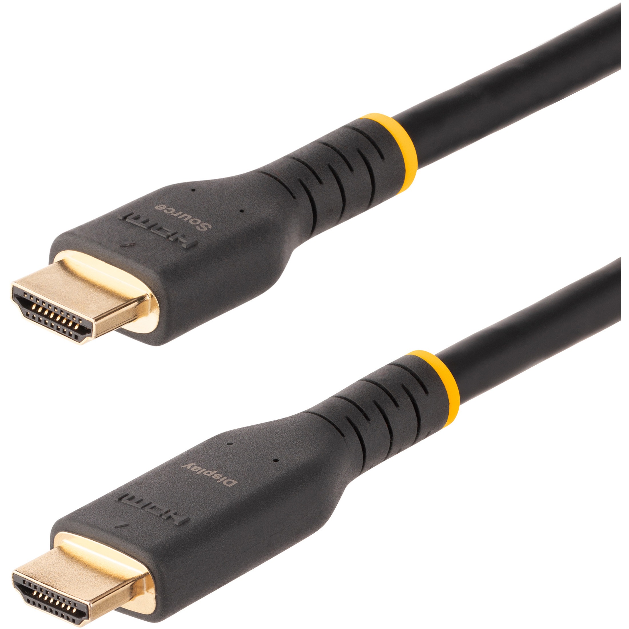 RH2A-10M-HDMI-CABLE ハイスピードHDMI 2.0ケーブル/アクティブ/4K60Hz/イーサネット対応/高耐久性/アラミド繊維使用/オス - オス 1個 StarTech.com 【通販モノタロウ】