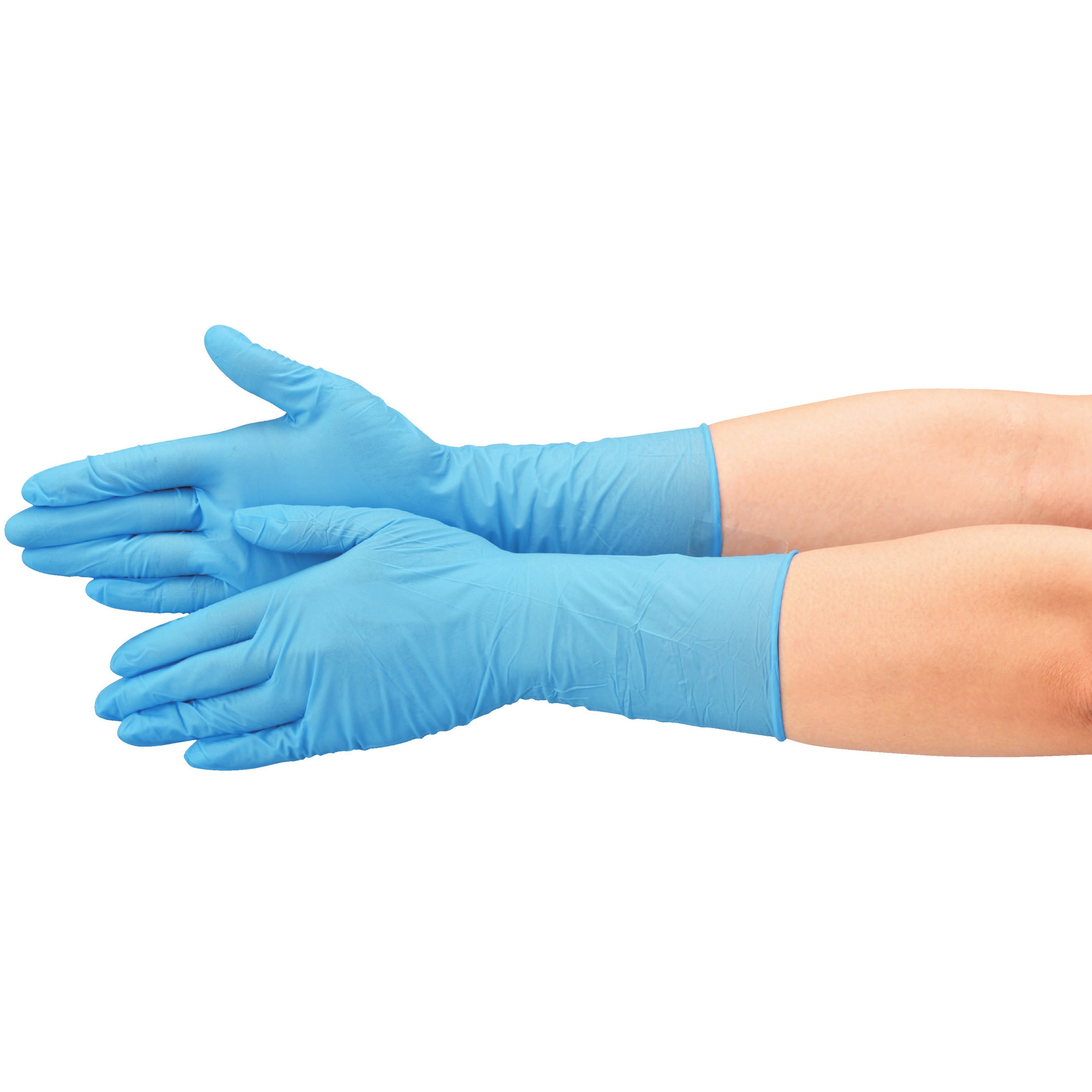 529 スタンダードニトリル ロング エブノ 100枚入 パウダーフリー