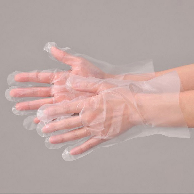 3052 エブケアエンボス絞り 半透明 エブノ LDPE(低密度ポリ)製 100枚入