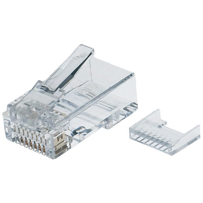 M5E-2P-855 カテゴリー5eモジュラープラグ(単線・より線共用タイプ) 1