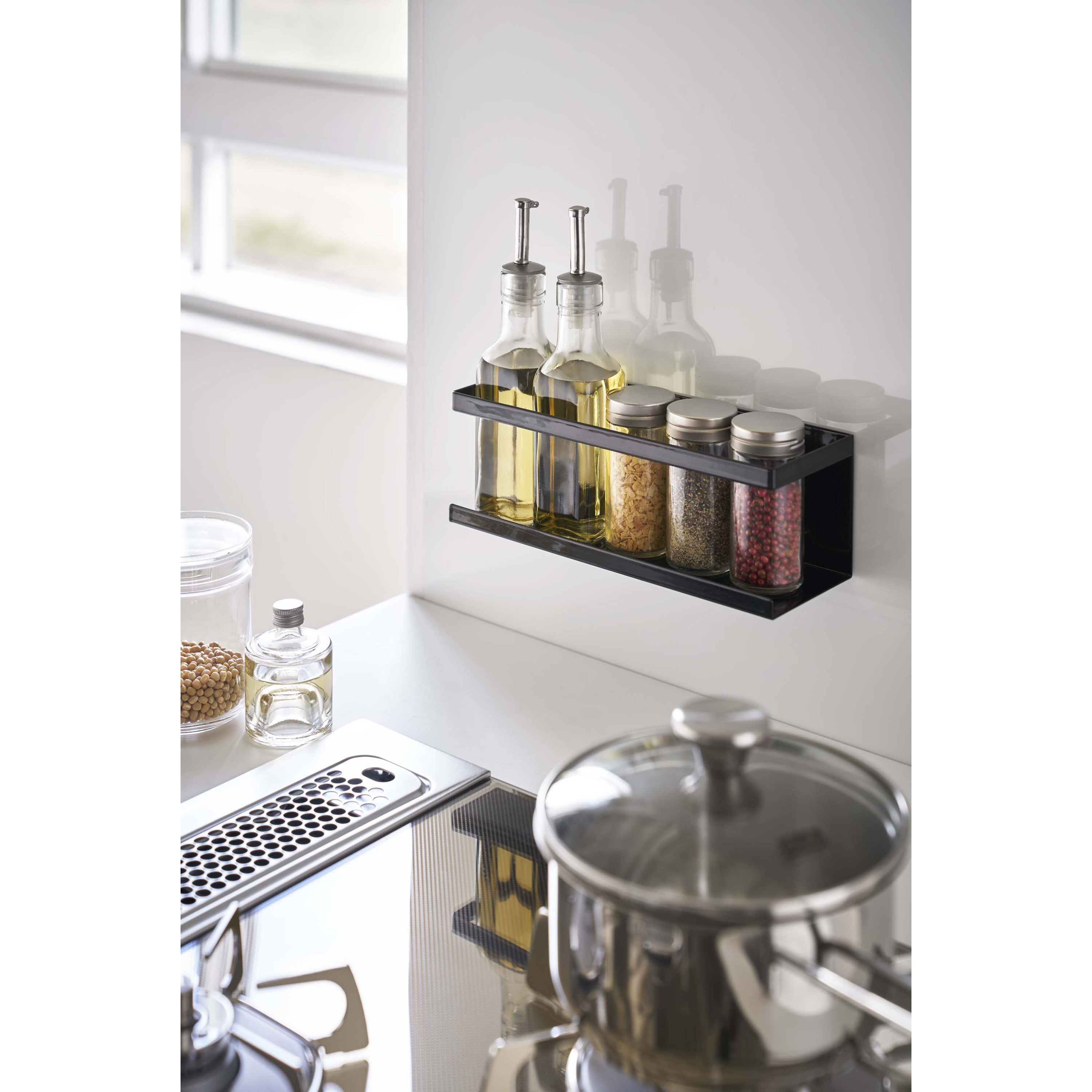 5131 タワー マグネットラック 山崎実業 ブラック色 - 【通販モノタロウ】