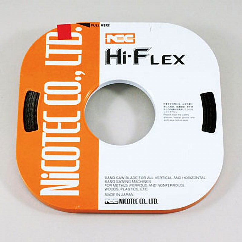 8×24T×0.64(30M) バンドソー (コイルハイフレックス) ニコテック 幅8mm長さ30m