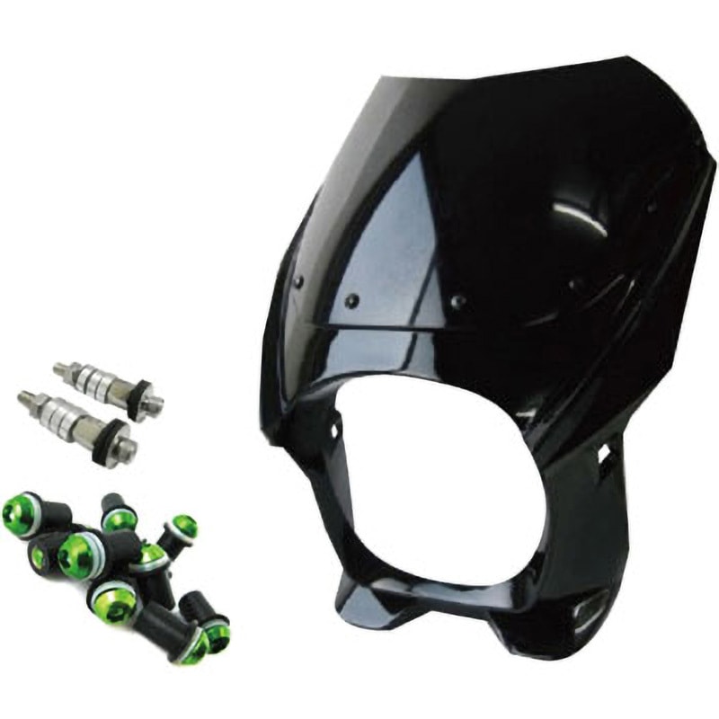 M8-DZY2A-B-GR 汎用ビキニカウル Φ180(M8取付けボルト、スクリーンボルトセット) 1セット MAD MAX(マッドマックス) 【通販モノタロウ】