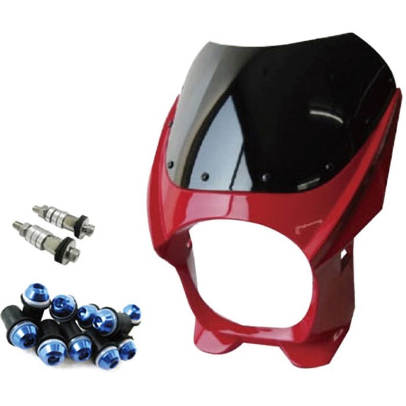 M8-DZY2A-R-L 汎用ビキニカウル Φ180(M8取付けボルト、スクリーンボルトセット) 1セット MAD MAX(マッドマックス) 【通販モノタロウ】