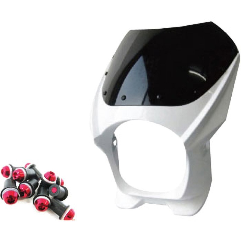 DZY2A000-W-R 汎用ビキニカウル Φ180(スクリーンボルト付属) 1セット MAD MAX(マッドマックス) 【通販モノタロウ】